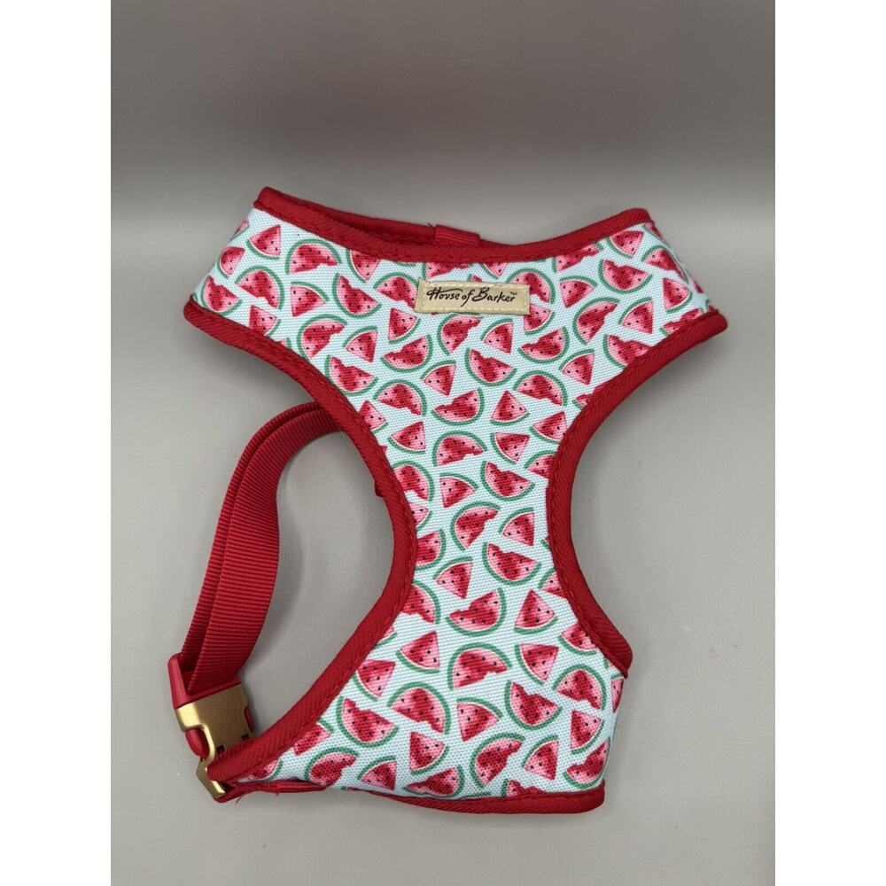 Dog Harness Large L House of Barker Watermelon Expands to 20”